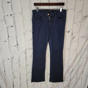 Joes Jeans Twiggy Bootcut Denim Dark Wash‎ Classic Cut Mid Rise Sz 28